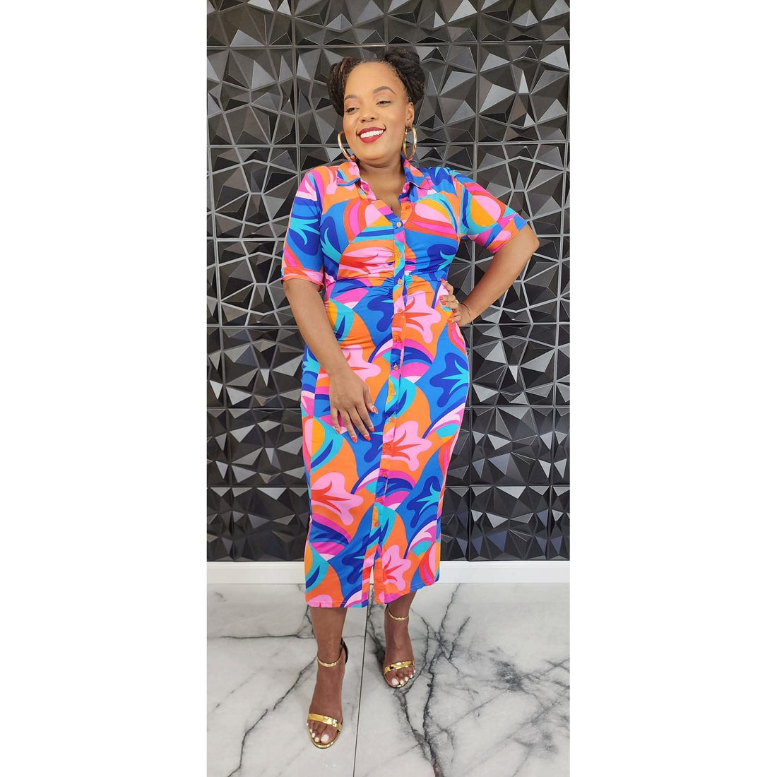 Tab Dress (Plus)